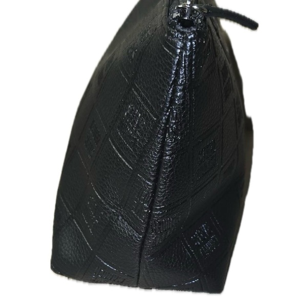 Steve Madden Black Cosmetic/Amenity Travel Zip Bag - Picture 5 of 8